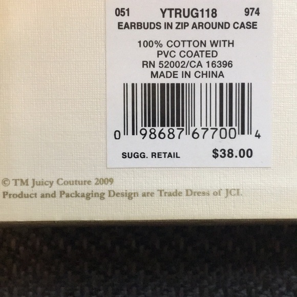 Juicy Couture Earbud - Picture 7 of 7